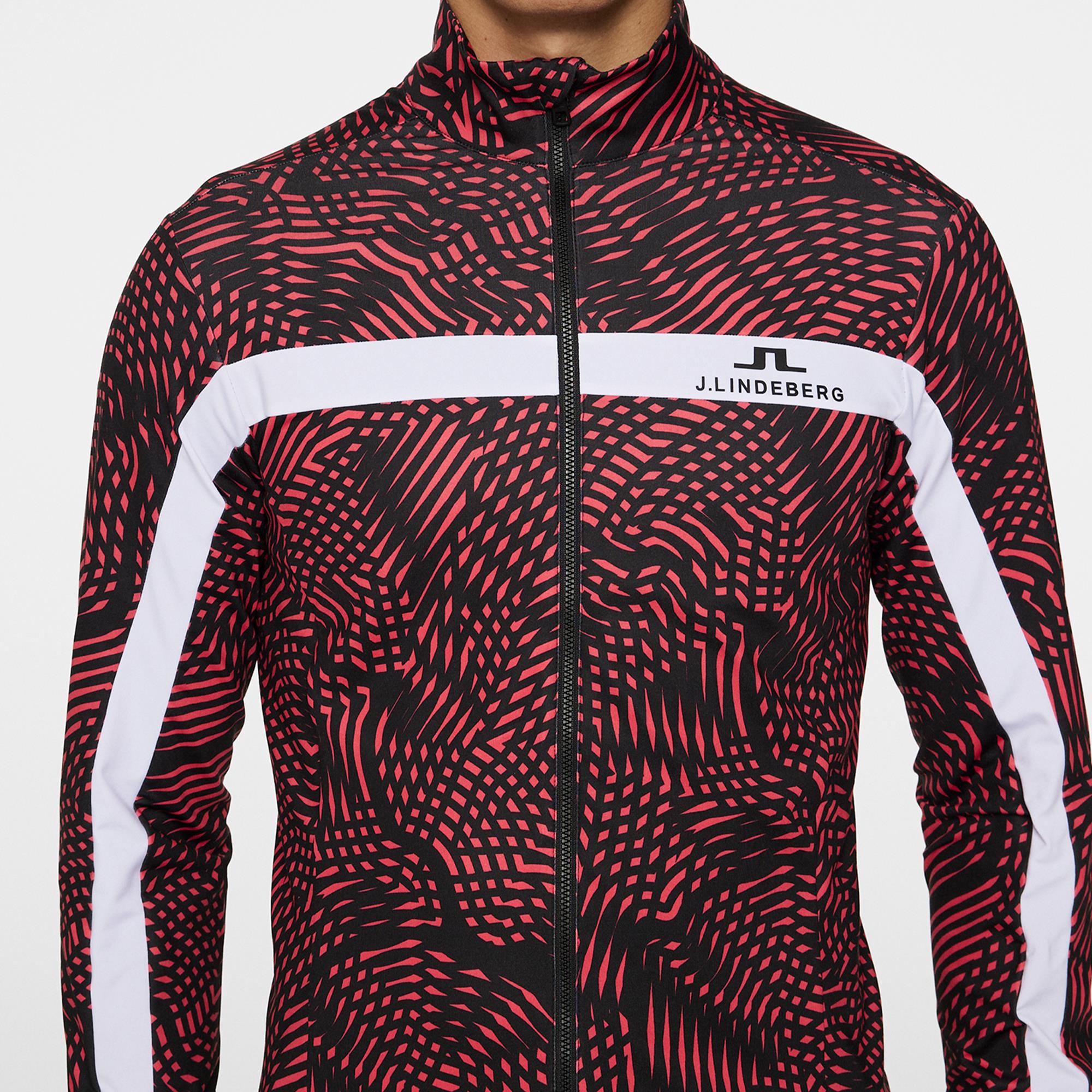 J Lindeberg Masters Jarvis Tour Mens Golf Mid Layer Masters 25 Pink